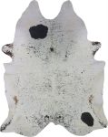 COWHIDE XXL BROWN & WHITE SPECKLED