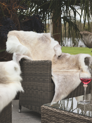 Image of one of Hanlin's Wholesale Cowhide, Sheepskin or Reindeer Hide